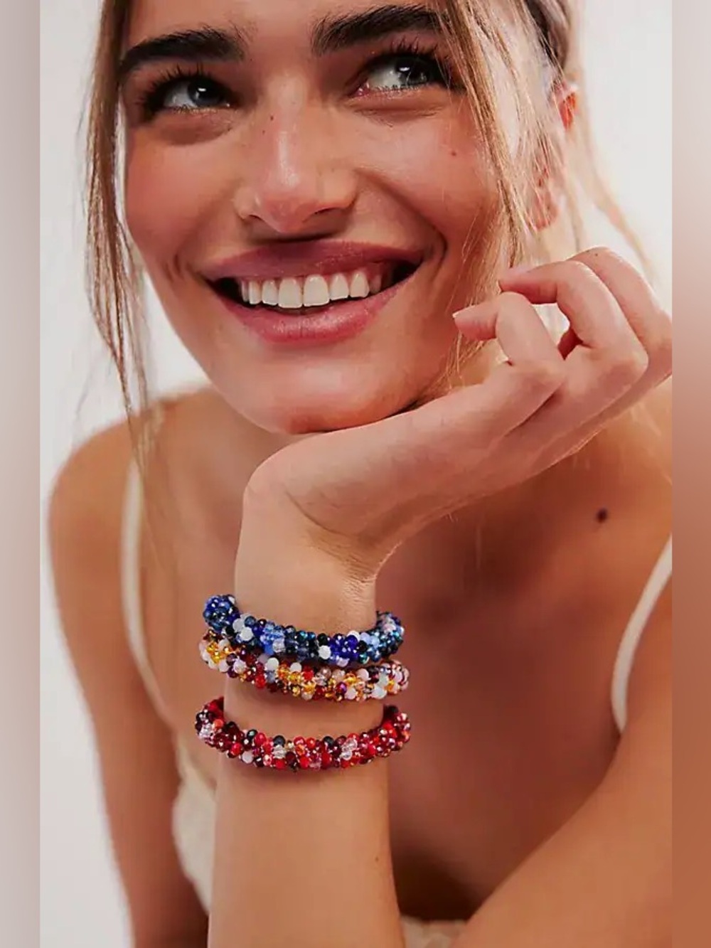 Free People I Want Candy Hair Tie Red